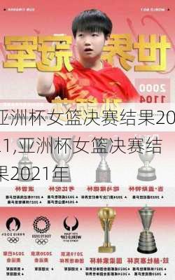 亚洲杯女篮决赛结果2021,亚洲杯女篮决赛结果2021年