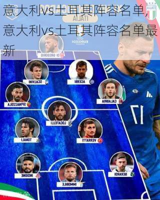 意大利vs土耳其阵容名单,意大利vs土耳其阵容名单最新