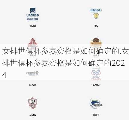 女排世俱杯参赛资格是如何确定的,女排世俱杯参赛资格是如何确定的2024
