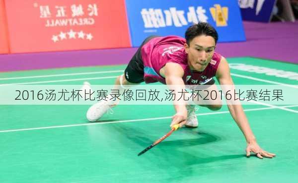 2016汤尤杯比赛录像回放,汤尤杯2016比赛结果