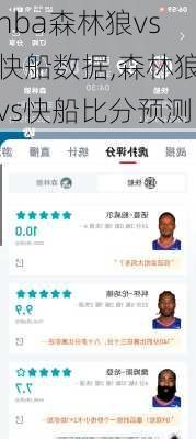 nba森林狼vs快船数据,森林狼vs快船比分预测