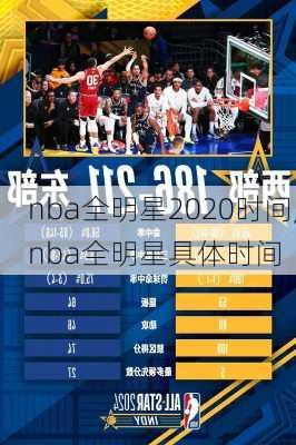 nba全明星2020时间,nba全明星具体时间