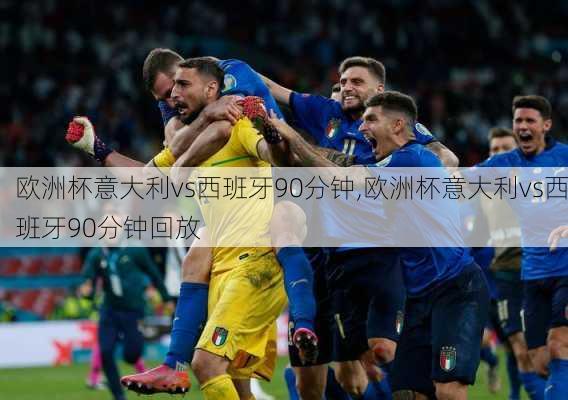 欧洲杯意大利vs西班牙90分钟,欧洲杯意大利vs西班牙90分钟回放