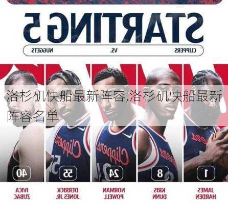 洛杉矶快船最新阵容,洛杉矶快船最新阵容名单