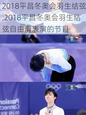 2018平昌冬奥会羽生结弦,2018平昌冬奥会羽生结弦自由滑表演的节目