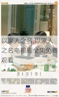 以家人之名,以家人之名电视剧全集免费观看