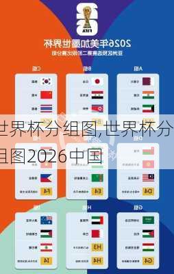 世界杯分组图,世界杯分组图2026中国