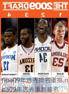 nba09年选秀排名重排,nba09年选秀重新排名