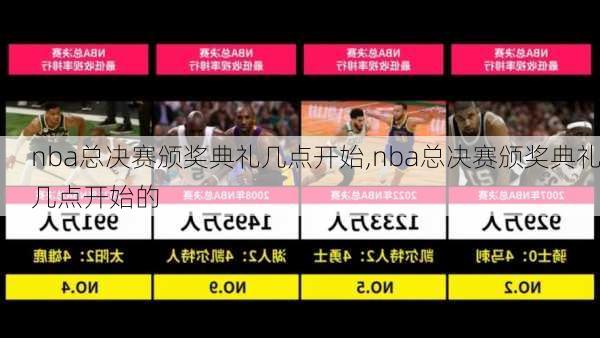 nba总决赛颁奖典礼几点开始,nba总决赛颁奖典礼几点开始的