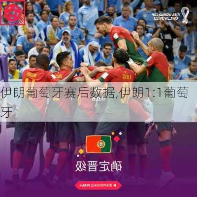 伊朗葡萄牙赛后数据,伊朗1:1葡萄牙
