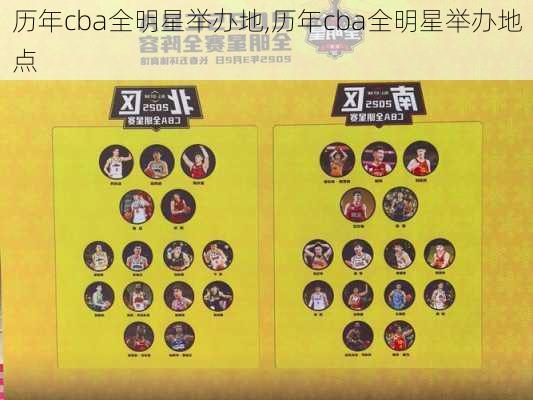 历年cba全明星举办地,历年cba全明星举办地点