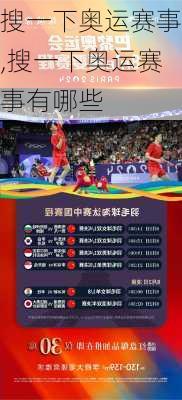 搜一下奥运赛事,搜一下奥运赛事有哪些