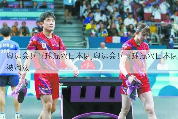 奥运会乒乓球混双日本队,奥运会乒乓球混双日本队被淘汰