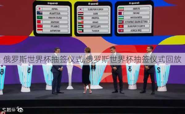 俄罗斯世界杯抽签仪式,俄罗斯世界杯抽签仪式回放