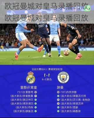 欧冠曼城对皇马录播回放,欧冠曼城对皇马录播回放