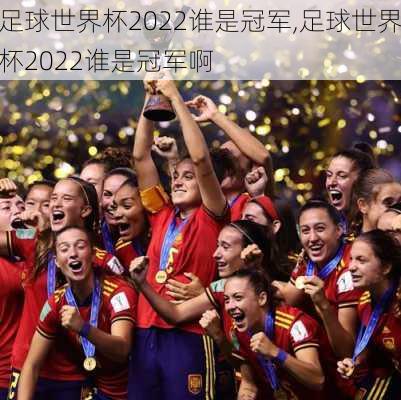 足球世界杯2022谁是冠军,足球世界杯2022谁是冠军啊