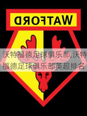 沃特福德足球俱乐部,沃特福德足球俱乐部英超排名