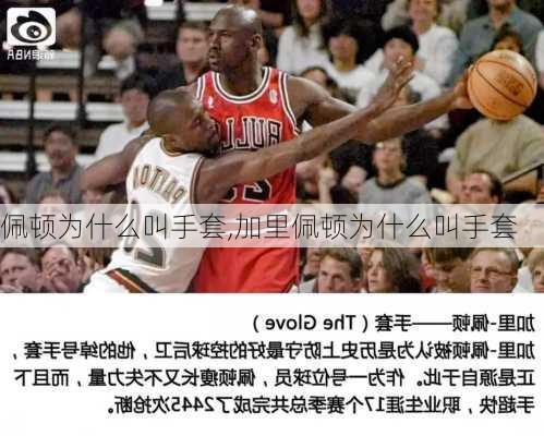 佩顿为什么叫手套,加里佩顿为什么叫手套