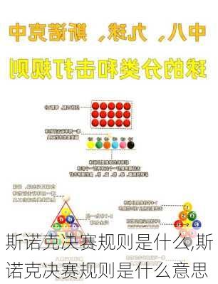 斯诺克决赛规则是什么,斯诺克决赛规则是什么意思