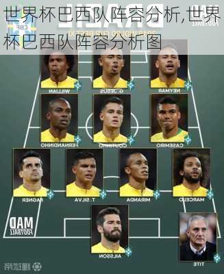世界杯巴西队阵容分析,世界杯巴西队阵容分析图