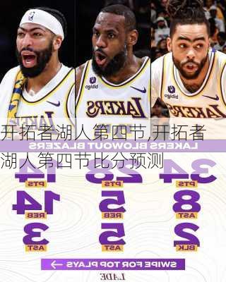开拓者湖人第四节,开拓者湖人第四节比分预测
