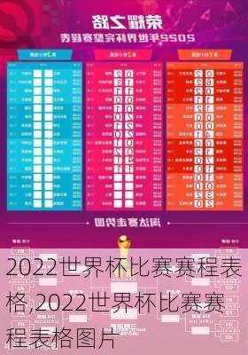 2022世界杯比赛赛程表格,2022世界杯比赛赛程表格图片