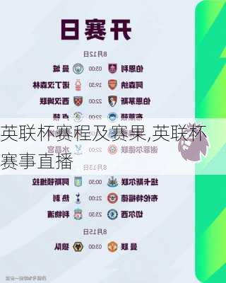 英联杯赛程及赛果,英联杯赛事直播