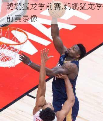 鹈鹕猛龙季前赛,鹈鹕猛龙季前赛录像