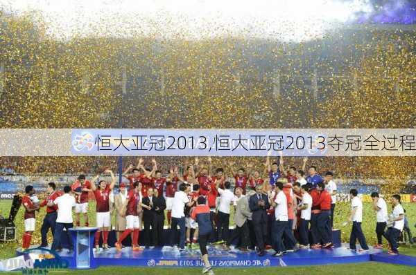 恒大亚冠2013,恒大亚冠2013夺冠全过程