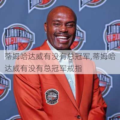 蒂姆哈达威有没有总冠军,蒂姆哈达威有没有总冠军戒指