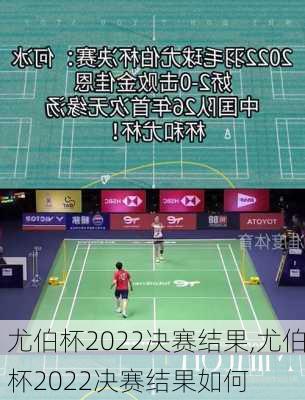 尤伯杯2022决赛结果,尤伯杯2022决赛结果如何