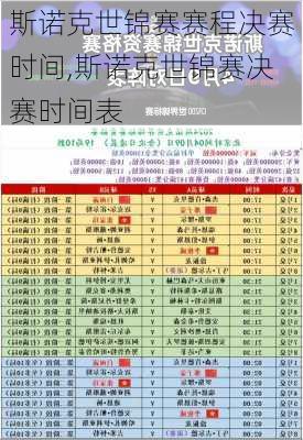 斯诺克世锦赛赛程决赛时间,斯诺克世锦赛决赛时间表