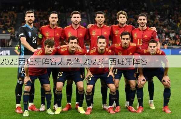 2022西班牙阵容太豪华,2022年西班牙阵容