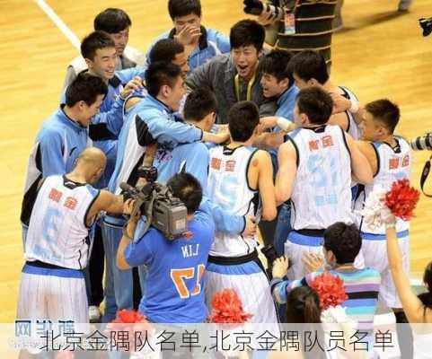 北京金隅队名单,北京金隅队员名单
