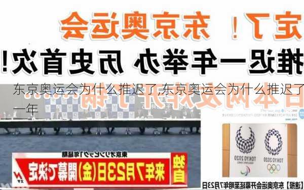 东京奥运会为什么推迟了,东京奥运会为什么推迟了一年