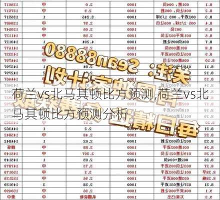 荷兰vs北马其顿比方预测,荷兰vs北马其顿比方预测分析