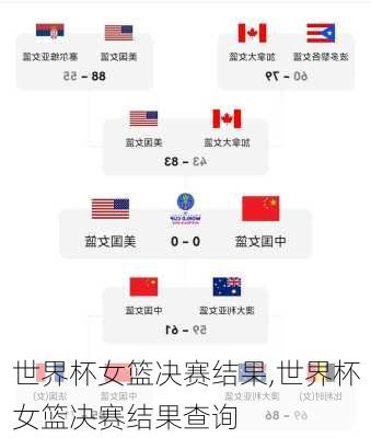 世界杯女篮决赛结果,世界杯女篮决赛结果查询