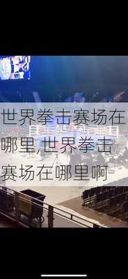 世界拳击赛场在哪里,世界拳击赛场在哪里啊
