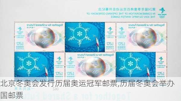 北京冬奥会发行历届奥运冠军邮票,历届冬奥会举办国邮票