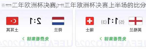 一二年欧洲杯决赛,一二年欧洲杯决赛上半场的比分