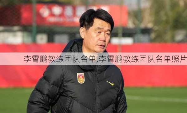 李霄鹏教练团队名单,李霄鹏教练团队名单照片