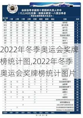2022年冬季奥运会奖牌榜统计图,2022年冬季奥运会奖牌榜统计图片