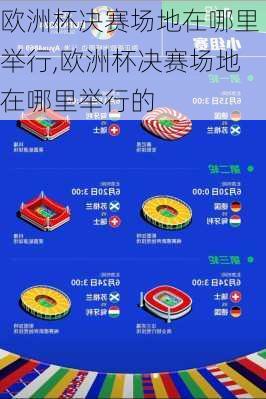 欧洲杯决赛场地在哪里举行,欧洲杯决赛场地在哪里举行的