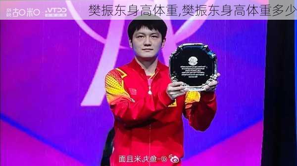 樊振东身高体重,樊振东身高体重多少