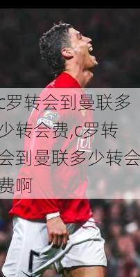 c罗转会到曼联多少转会费,c罗转会到曼联多少转会费啊