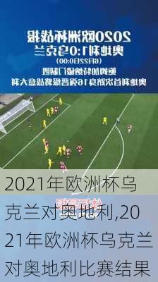 2021年欧洲杯乌克兰对奥地利,2021年欧洲杯乌克兰对奥地利比赛结果