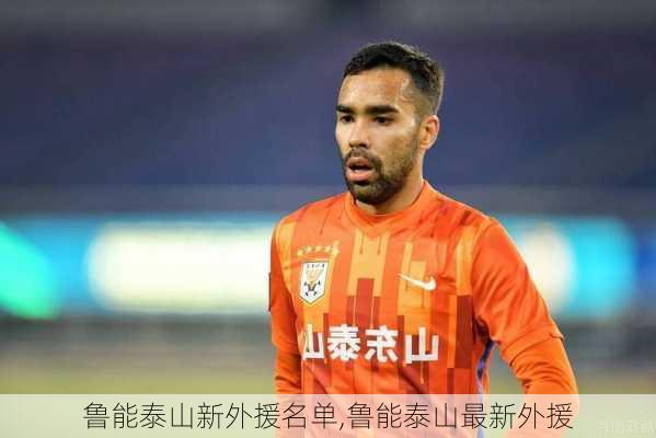 鲁能泰山新外援名单,鲁能泰山最新外援
