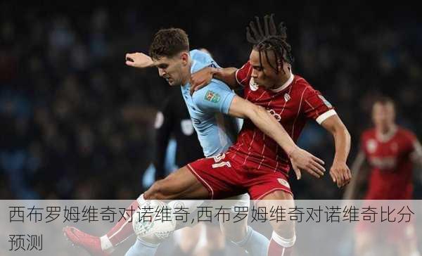 西布罗姆维奇对诺维奇,西布罗姆维奇对诺维奇比分预测