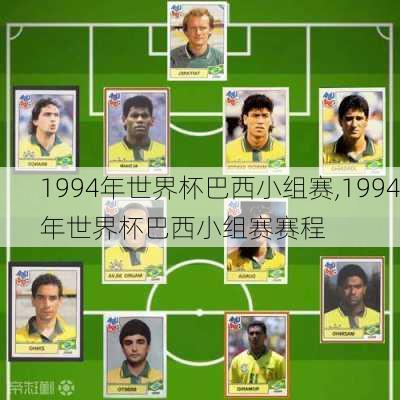 1994年世界杯巴西小组赛,1994年世界杯巴西小组赛赛程