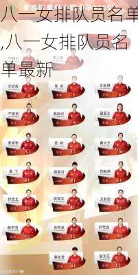 八一女排队员名单,八一女排队员名单最新